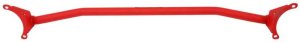 Subaru WRX STI Strut Bar - AEM Induction - Performance - Textured Red - `15-`20